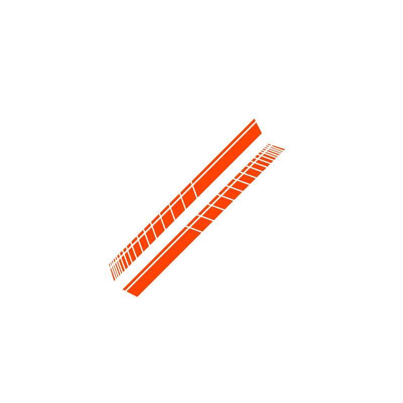 Modified Rear Gear Scratch-resistant Car Body Sticker Car Black 3D Special Stickers Car Decoration Striped Stickers a786dfc9 