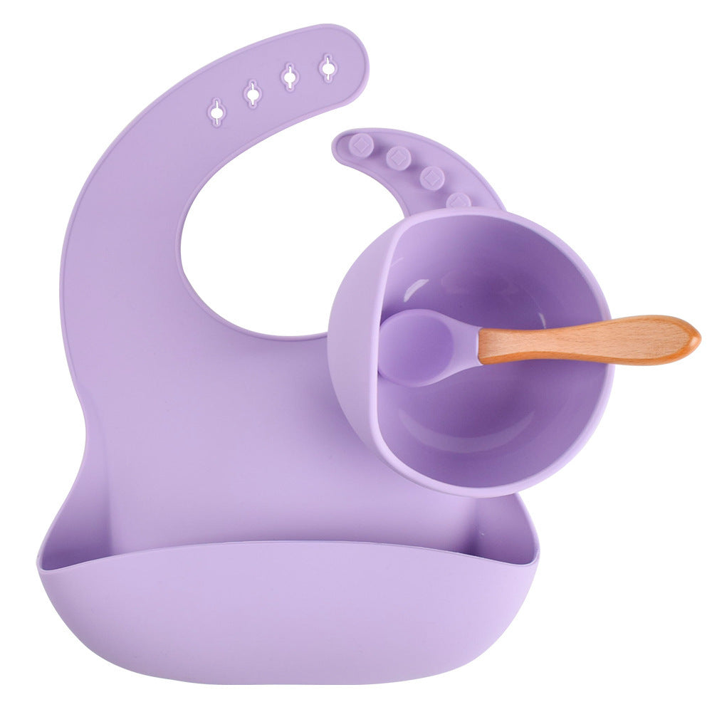 Children's Silicone Suction Cup Bowl Bib Spoon Cutlery 3 Piece Set a78eaf7c ac87 4e8c 9124 d41c2f2d9b0d