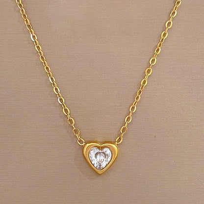 Solstice Heart Gold Necklace a79c8e46 8ffb 4ba4 8ab1 0e94fb10d337