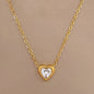 Solstice Heart Gold Necklace a79c8e46 8ffb 4ba4 8ab1 0e94fb10d337