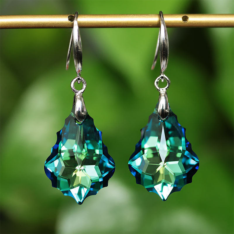 Ladies S925 Silver Needle Crystal Earrings Color a7a07d21 d20e 4bf4 b825 bc67b26bdf6a