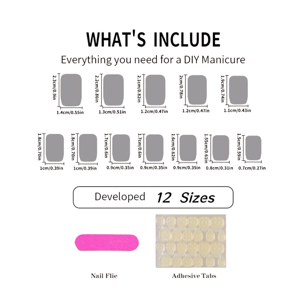 Women's Simple Love Sweet Wear Fake Nails a7a2135c 1f82 418a beca 4024c4f6d6e2