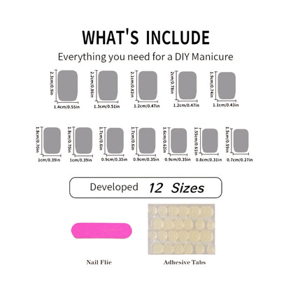 Women's Simple Love Sweet Wear Fake Nails a7a2135c 1f82 418a beca 4024c4f6d6e2