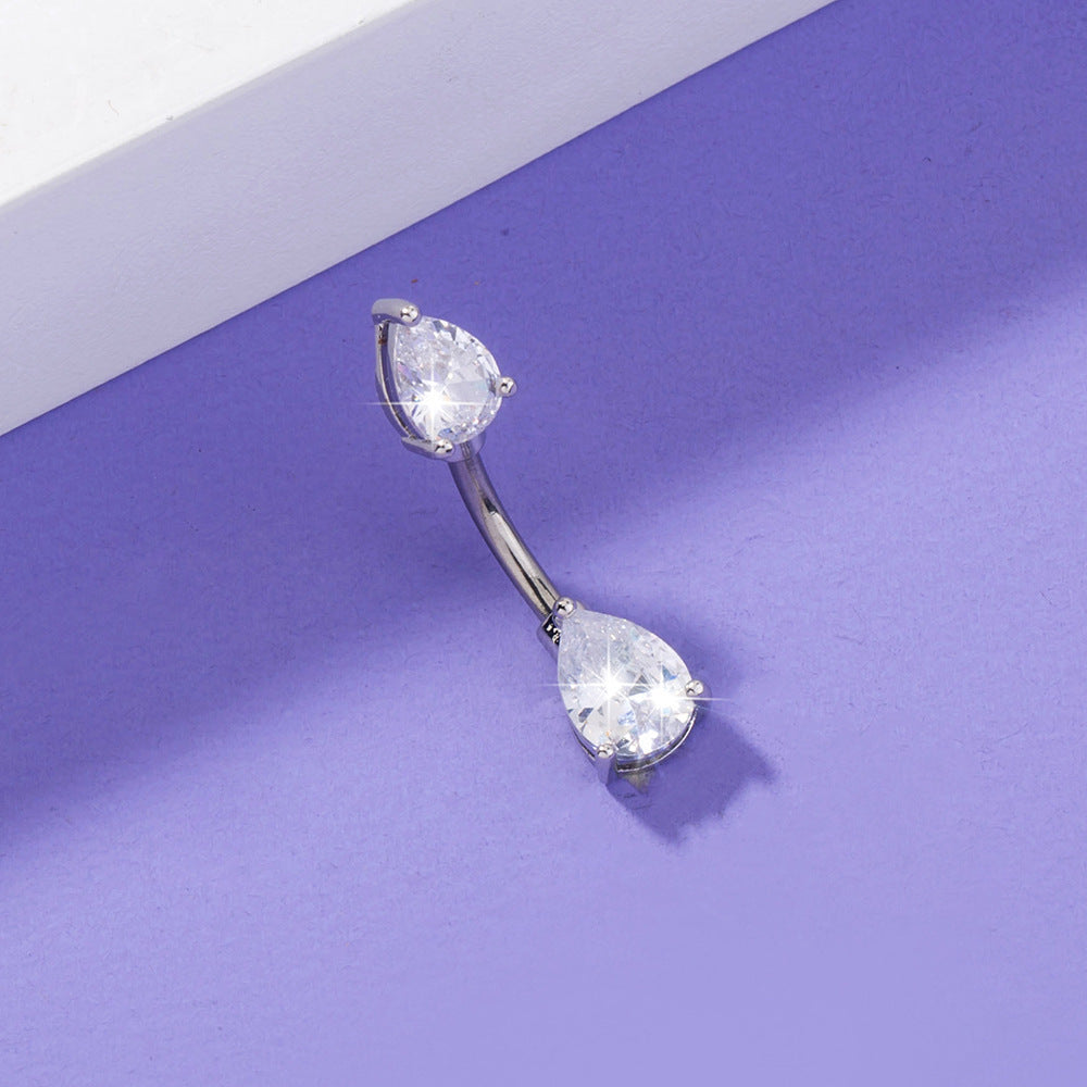 Exquisite Zircon Belly Button Nail Piercing Jewelry a7a5af88 05b5 4bc3 b26b 0f16744014d1