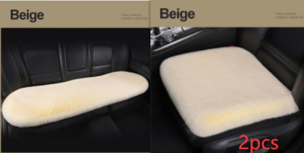 Car Seat Winter Plush Single Seat Square Cushion a7b7580e c655 41af a52f 3d4fce916619