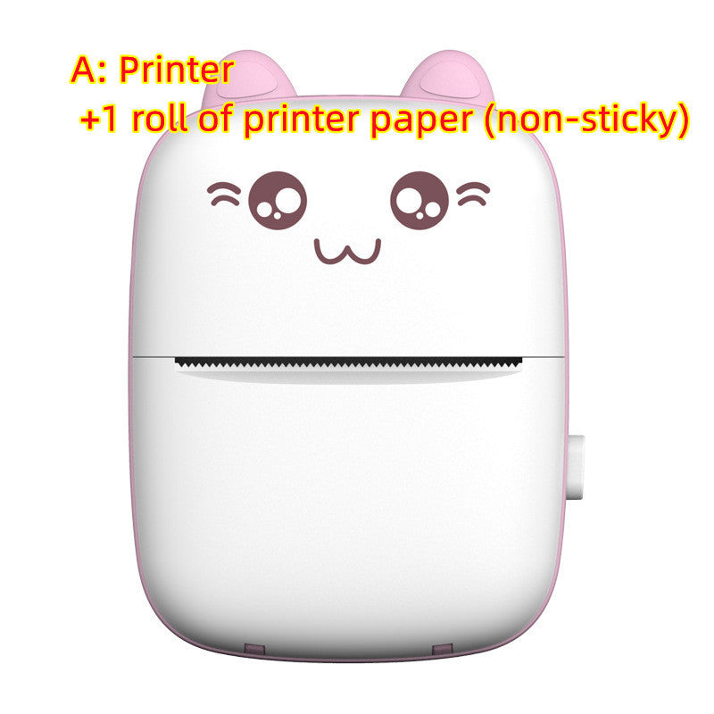 Mini Printer Portable Mini Bluetooth WiFi New Wrong Printer Mobile Phone Photo Title Note Hot Print Pocket Student Error Label Printer - 图片 22