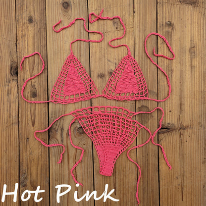 Handmade Crochet Mini Bikini Suit Beach Micro Swimsuit a7da6d72 58ed 490e 97c6 0d4eea0eba3b