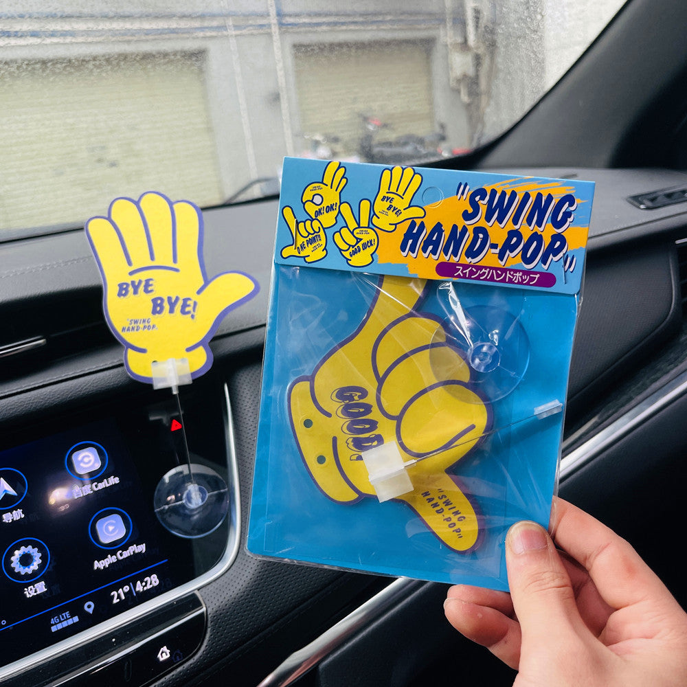 Car Dynamic Swing Jasmine Flower Green Tea Swing Hand Cartoon Indoor Aromatherapy Pendant Ornaments a7dc6ea2 6ba8 41ac 8abf 0