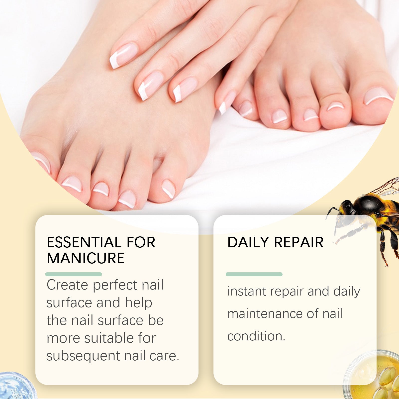 Bee Nail Repair Solution Brightening Nails a800508f 4b7b 44b2 b0bb c9280daa6810