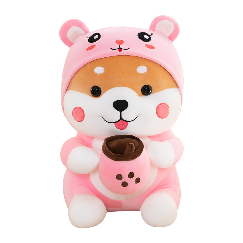Transformation Milk Tea Dog Plush Toy a8227692 bd26 4d69 9dec f1c0bbe5ad5b