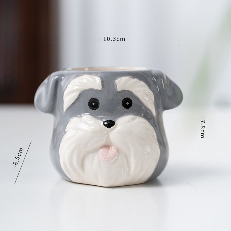 Ceramic Cartoon Animal Flowerpot Home Gardening a829fd52 10f6 4b7a b60f 93cadf512dd9