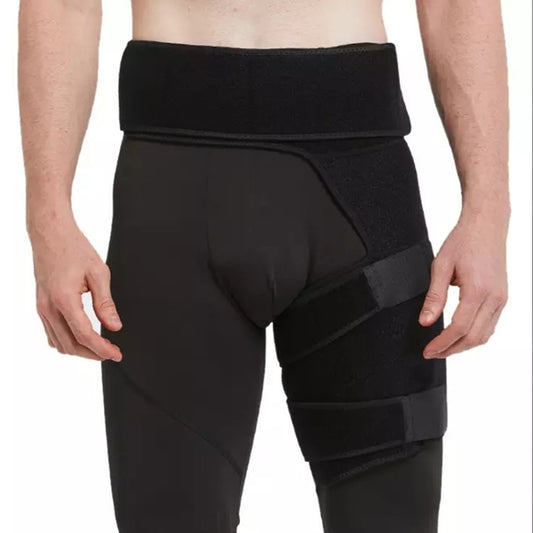 Fitness Leg Guard Groin Belt Leg Guard Waist Guard Anti-muscle Strain Hip Belt a82ed062 529b 4c91 8a74 d3ee1774150d