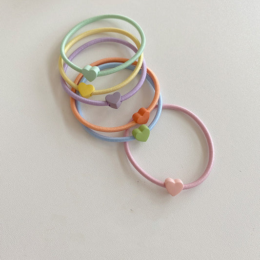 Love Hair Band Candy Color Headband Highly Elastic Hair Rope Hair Elastic Band a841cf3e 4ad5 4c19 b93c 9f6f256a940e
