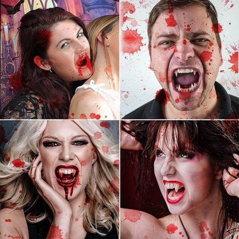 Halloween Cosplay Retractable Vampire Teeth Dentures a849c099 bf81 4a22 9aac 09195af30ee9