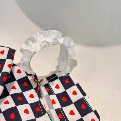 Bichon Chessboard Spring And Summer Pet Clothes a84c630d 682d 4ea3 a293 133a33ca98fd