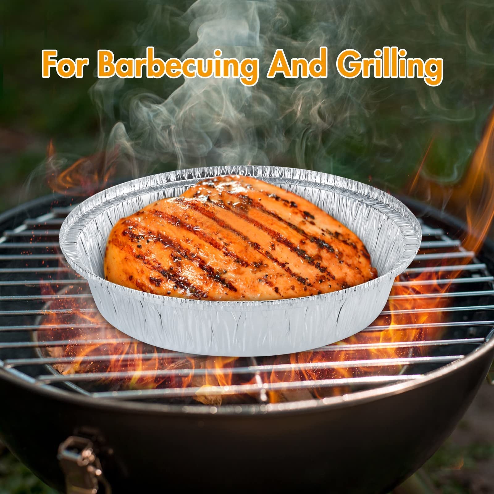 Non-stick Aluminum Foil Liners Air Fryer Disposable Paper Liner Oil-proof Steaming Basket Kitchen Tool BBQ Drip Pan Tray a859