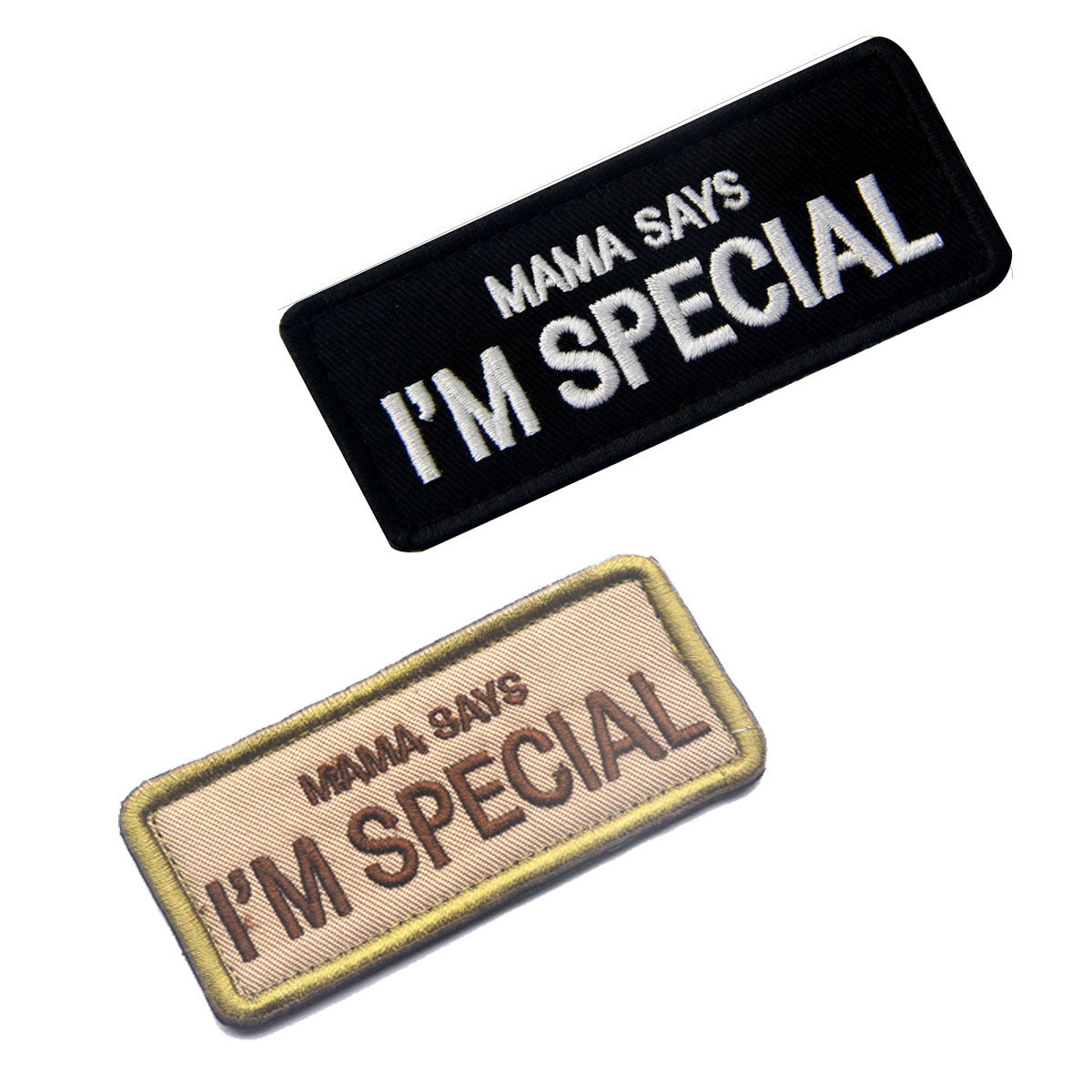 Mom Said I Was Very Exquisite Embroidery Velcro Outdoor Accessories Armband Backpack Stickers Cloth Sticker a85cb760 1a88 4ef