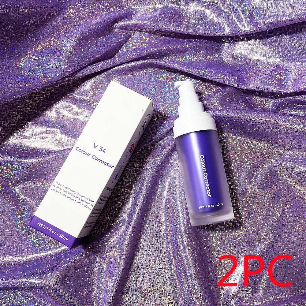V34 Teeth Whitening Purple Mousse Toothpaste a861eb3f 7b24 438b 9078 8b6a803d39d4