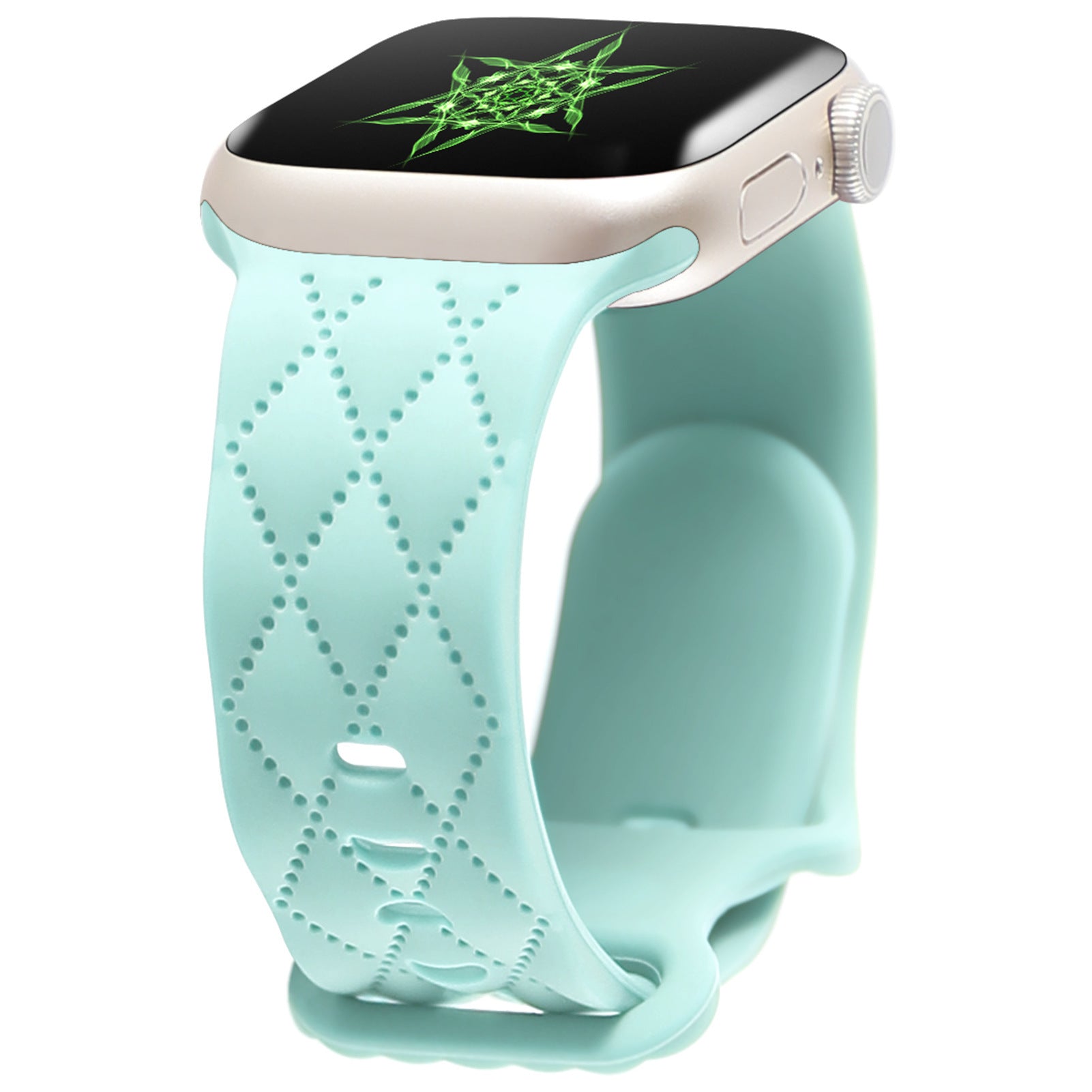 For Watch S9 Texture IwatchS8ULTRAL Silicone Butterfly Buckle Strap a8640081 cdc7 4b1d bbc9 db12a8d71a1b