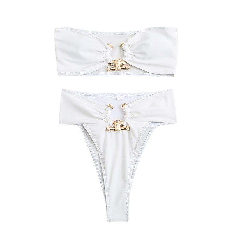 Women's Bandeau Split Swimsuit Bikini a878359b b0d7 4bfa 9a04 5c0803863bc6