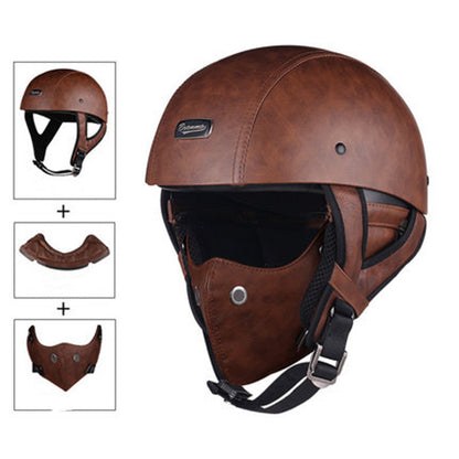 Personalized Retro Pedal Battery Motorcycle Helmet a87dd249 b106 43e7 ba88 b4f8aeacb89f