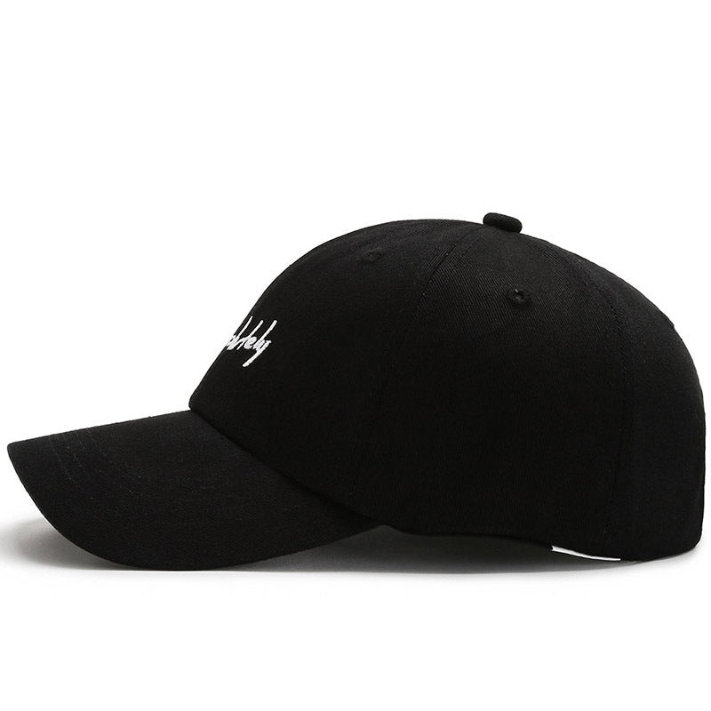 New Baseball Soft Top Female Wide Brim Duck Tongue Letter AB Shopping a884df0b 35c5 4439 92e8 b5845aae9440