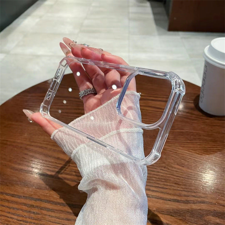 Simple And Transparent Acrylic Anti Drop Phone Case - 图片 3