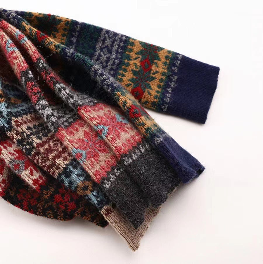 Autumn And Winter Angora Wool Knee Socks Women a893cb26 8f05 4a07 8e54 8c962c457eed