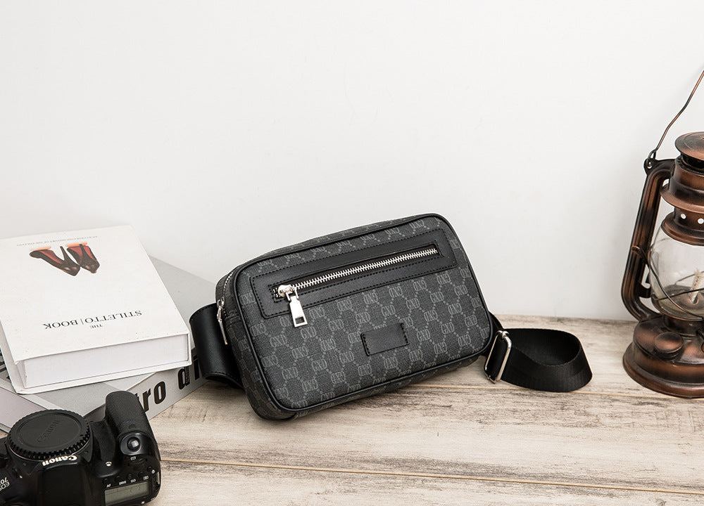 Men's Belt Vintage Letter Print Shoulder Crossbody Bag a8952036 4a1c 4485 923c ee5fbef477a1
