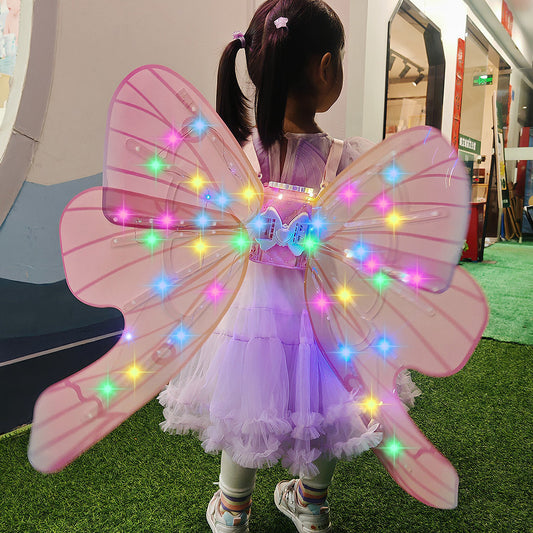 Children's Electric Butterfly Glowing Wing Toy Girl a8c22671 15a2 4e30 9263 79ab94a618a2