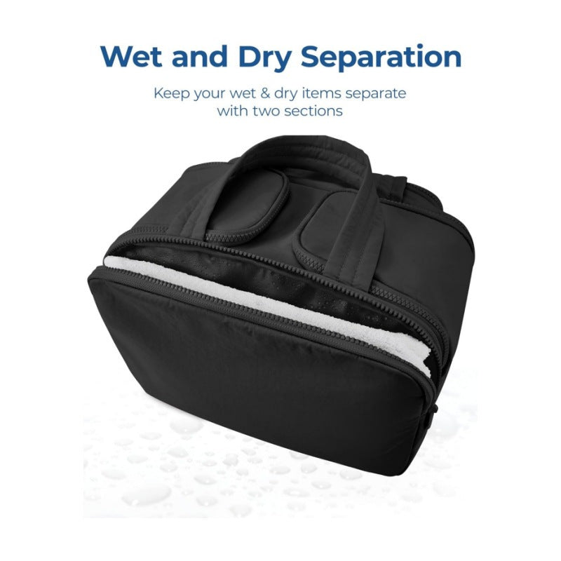 Travel Toiletry Bag Lightweight Large Wide Open Wash Bag Fluffy Cosmetic Bag Storage Bag Travel a8dcd7bd acbc 4f42 8e9f 58e69