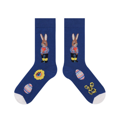 Cute Thickening Breathable Sweat Absorbing Women's Mid-calf Length Socks a91ebc25 48c4 4da0 8c0d b8cb54d24f9d
