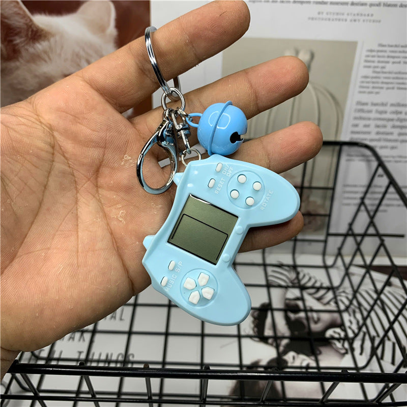 Retro Mini Square Handle Game Machine Key Ring Pendant Children's Cute Toy Gift a92058c6 378f 4faa bc2f a60f148eebcf