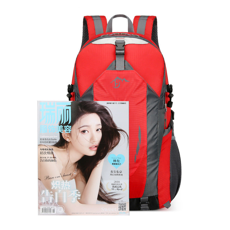 New 40L Outdoor Mountaineering Bag Large Capacity Travel Backpack