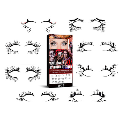 Halloween Eyeliner Stickers Party Makeup Tools a934fae2 330a 41f5 bab7 22d80456f6d4