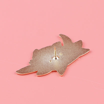 Creative Cartoon Cute Black Cat Alloy Brooch