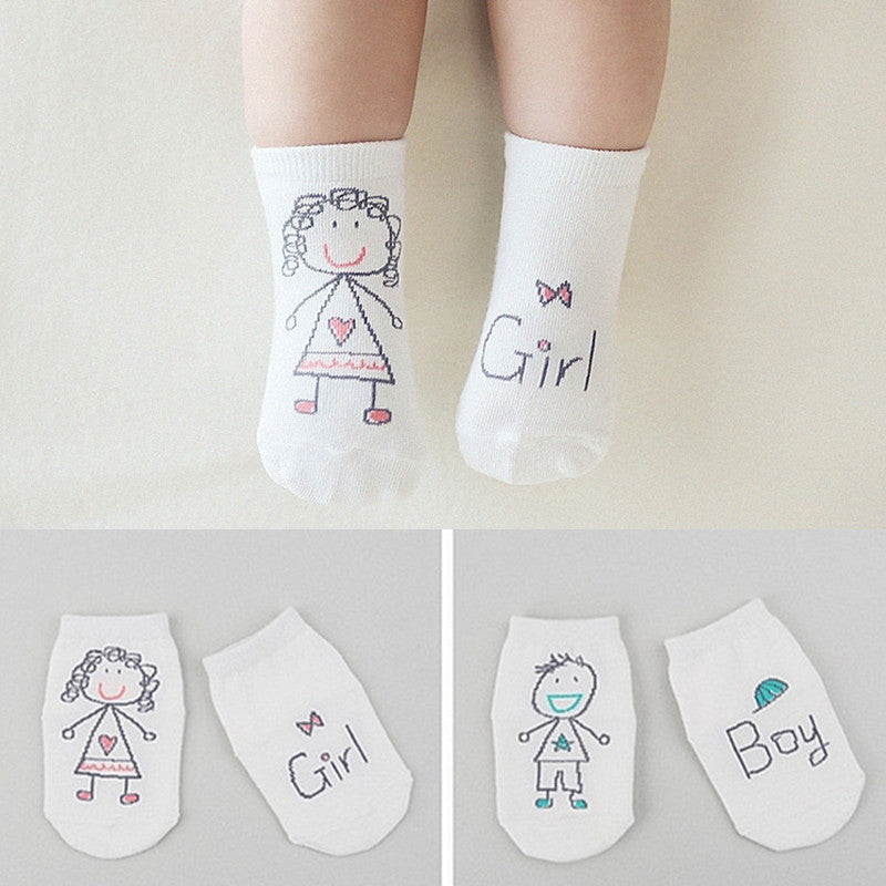 Baby's Socks Cartoon Asymmetric Baby Non-slip Room a93b5833 8793 4f0a ac30 603546725f5a