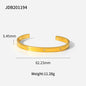 Fashionable And Versatile Gold-plated Stainless Steel Bracelets With Zirconia a9427138 e05b 4868 a4da e850c7848684