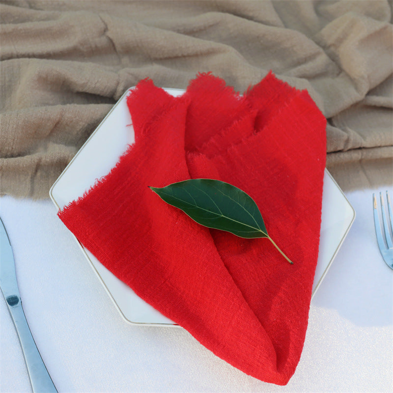 Napkin Batiste Cloth Wedding Party Western-style Placemat Table Decoration a94dcd1d 2ccc 42f8 b037 7d6fb6d2412e
