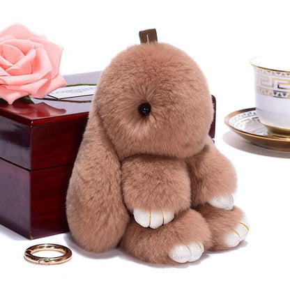 Fashionable Cotton Cute Rabbit Keychain Pendant a95fe4f5 0c62 4da0 8ced 57ca5d674f8a