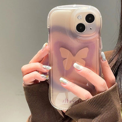 Ins Niche Dizzy Dye Black Butterfly Suitable For Ip Phone Case a96df5e7 20b8 4824 9fc3 74a54430f041
