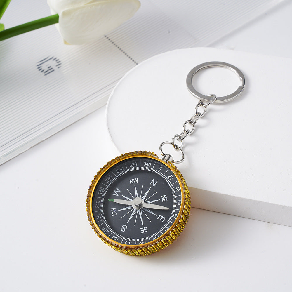 Diamond G44-2 Outdoor Mini Aluminum Alloy Compass Key Chain a9814a34 8072 4231 8e37 7122a3917aee