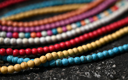 Разноцветные бусины Initial Choker для женщин из нержавеющей стали Lett