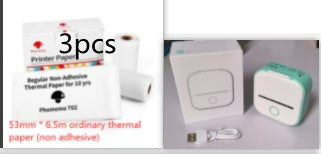 Portable Mini Thermal Label Printer Home Photo Printer Student Wrong Question Printer Bluetooth-compatible Mini Label Printer Price Tag - 图片 56