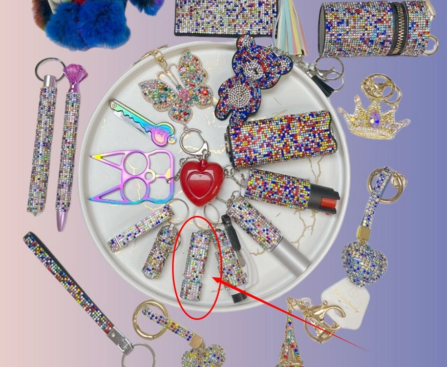 Personalized Mini Self Defense Keychains Suitcase Set Custom Combo Available a9e39912 df23 47e5 892d 4e3a485914a9
