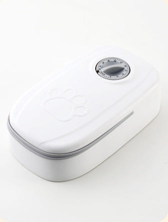 Automatic Pet Feeder Smart Food Dispenser For Cats Dogs Timer Stainless Steel Bowl Auto Dog Cat Pet Feeding Pets Supplies a9f
