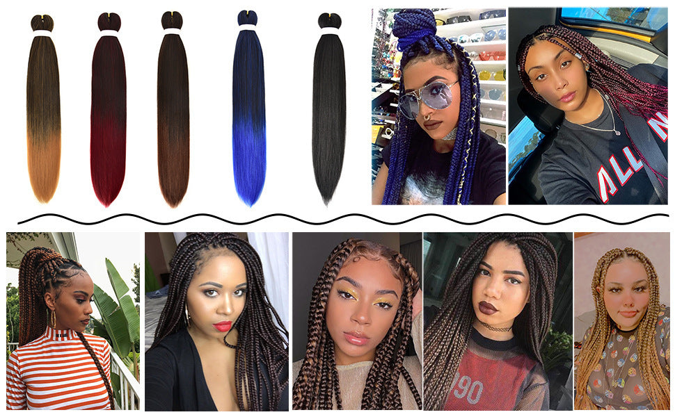 European And American Style Wig Big Braid Low Temperature Wire a9f58d1f 9950 4a04 9458 38ee01d053d4