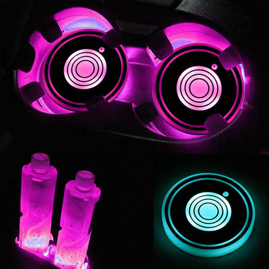 USB Charging Car Led Cup Holder Water Bottom Mat aa0b38d1 59e8 422b 914d ecfbbc68576f