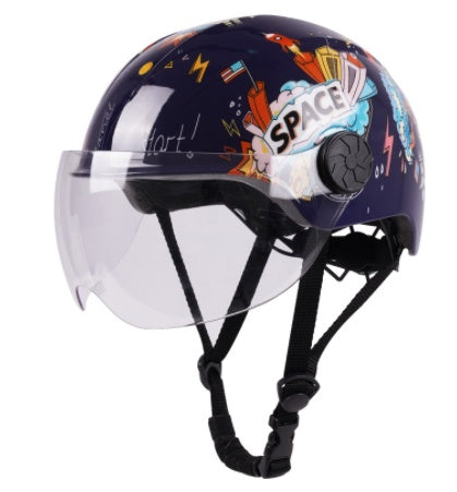 Children's Battery Car Riding Safety Helmet aa11c238 c514 49b1 b1c4 2f694263331a