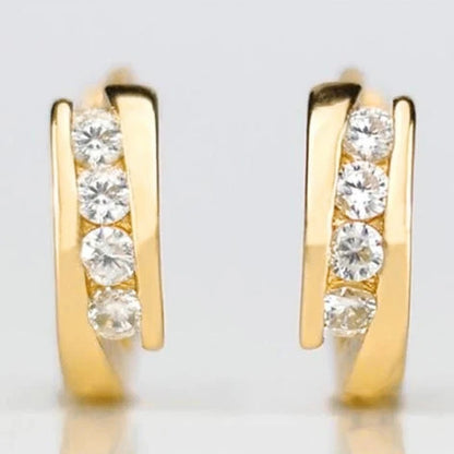 Exquisite And Versatile To Make Round Face Thin-looked Earrings